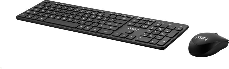 MSI set klávesnice a myši COMBO PRO, bezdrátová, CZ/SK lokalizace