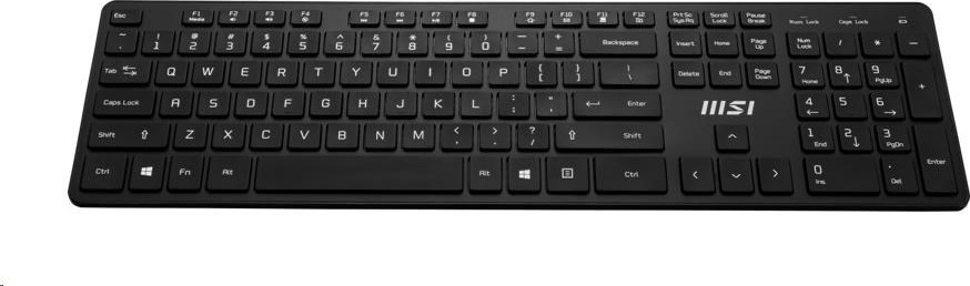 MSI set klávesnice a myši COMBO PRO, bezdrátová, CZ/SK lokalizace