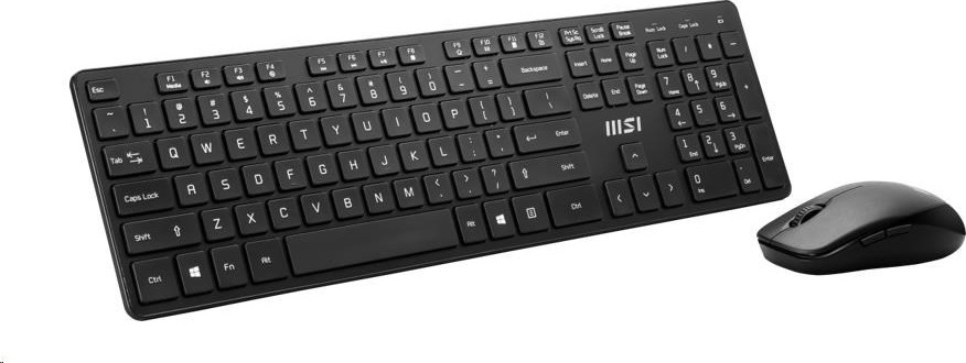 MSI set klávesnice a myši COMBO PRO, bezdrátová, CZ/SK lokalizace