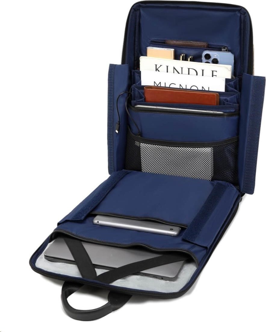 MYBALO ASTON
Perfektní volba pro minimalisty s dobrým vkusem

6 ikon:
- Nejtenčí batoh
- Elegantní
- Kapsa na notebook do 15,6"
- Kapsa na tablet do 9"
- Otevírání o 180 stupňů
- USB a USB-C port
- Drží tvar
- Voděodolný
- Skryté kapsy

Elegantní a