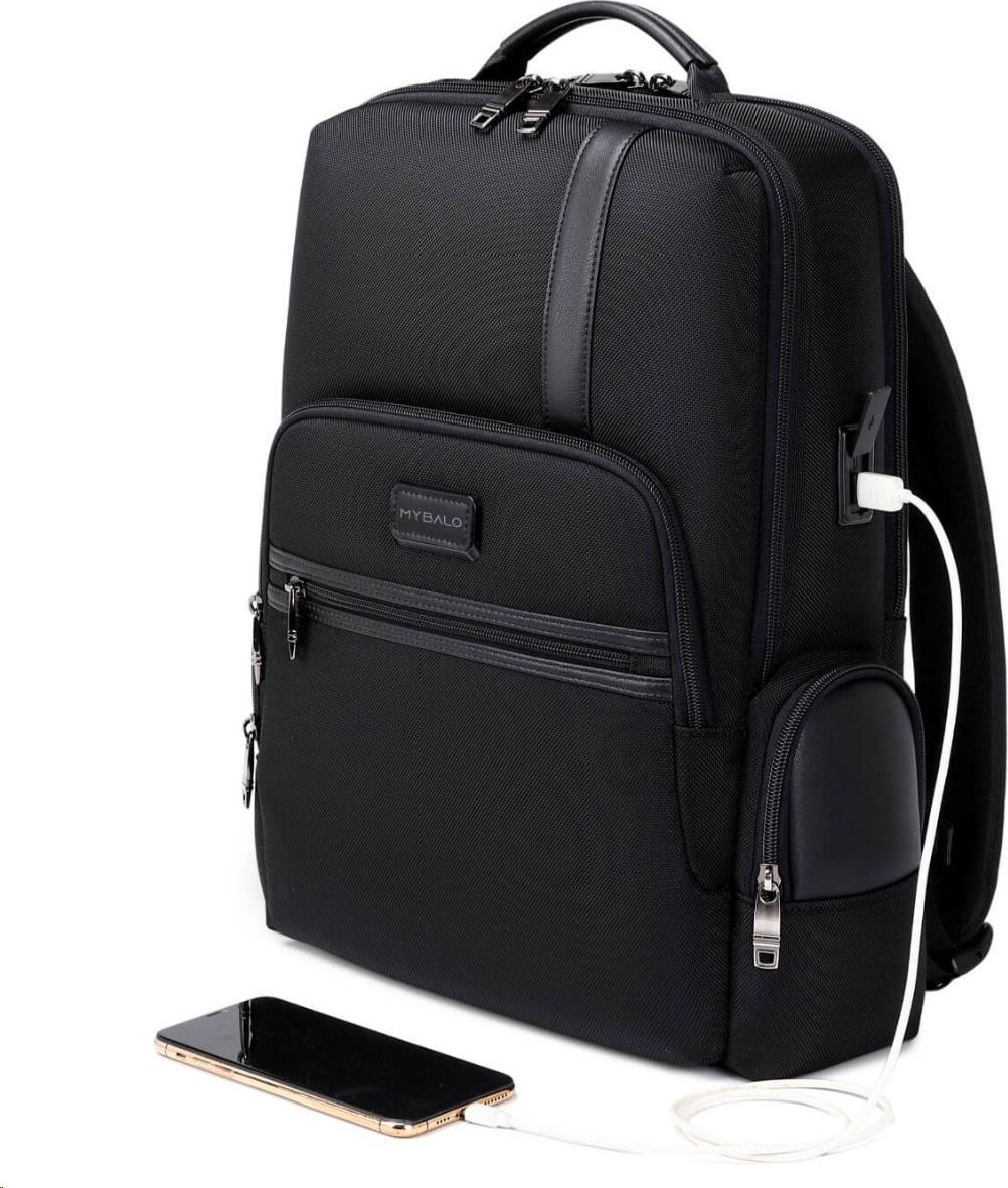 MYBALO ASTON
Perfektní volba pro minimalisty s dobrým vkusem

6 ikon:
- Nejtenčí batoh
- Elegantní
- Kapsa na notebook do 15,6"
- Kapsa na tablet do 9"
- Otevírání o 180 stupňů
- USB a USB-C port
- Drží tvar
- Voděodolný
- Skryté kapsy

Elegantní a