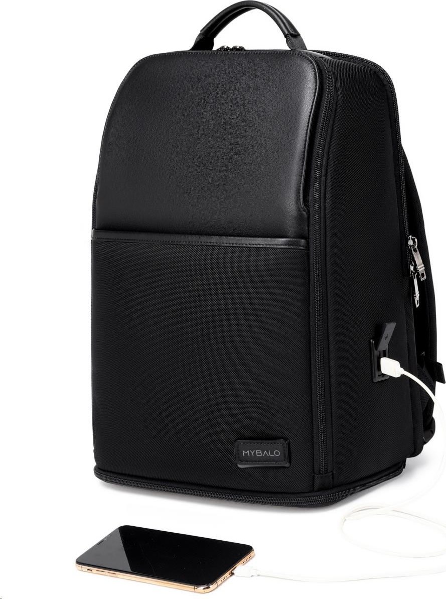 MYBALO ASTON
Perfektní volba pro minimalisty s dobrým vkusem

6 ikon:
- Nejtenčí batoh
- Elegantní
- Kapsa na notebook do 15,6"
- Kapsa na tablet do 9"
- Otevírání o 180 stupňů
- USB a USB-C port
- Drží tvar
- Voděodolný
- Skryté kapsy

Elegantní a
