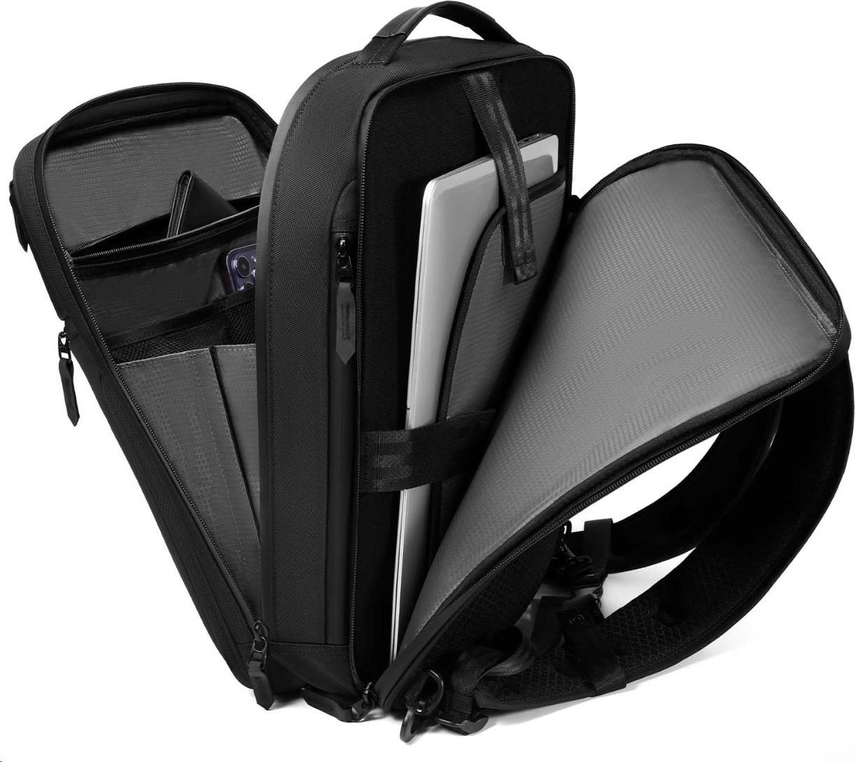 MYBALO ASTON
Perfektní volba pro minimalisty s dobrým vkusem

6 ikon:
- Nejtenčí batoh
- Elegantní
- Kapsa na notebook do 15,6"
- Kapsa na tablet do 9"
- Otevírání o 180 stupňů
- USB a USB-C port
- Drží tvar
- Voděodolný
- Skryté kapsy

Elegantní a