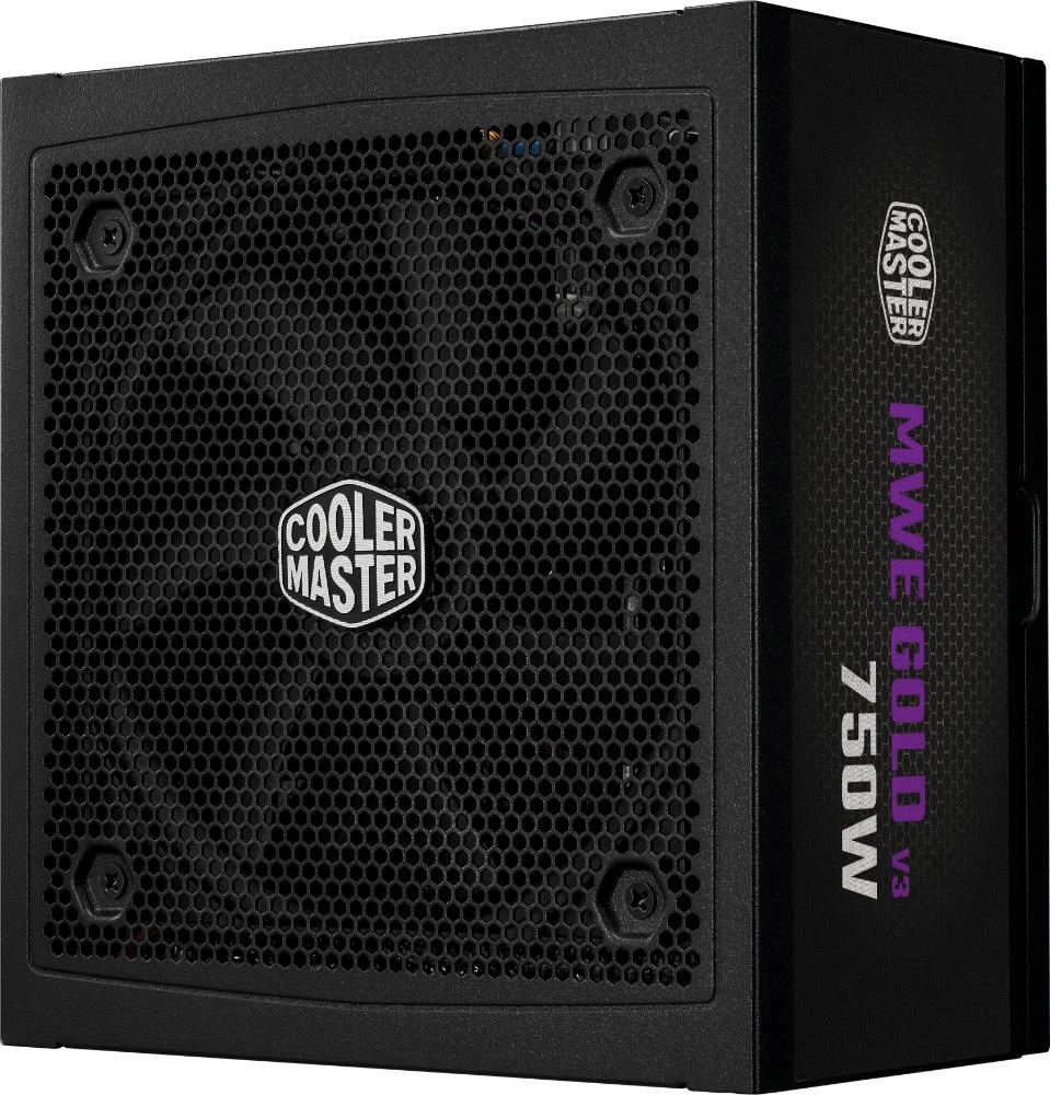CoolerMaster Cooler Master zdroj 750W MWE Gold 3, 120mm, 80+ Gold, Plně modulární, ATX 3.1