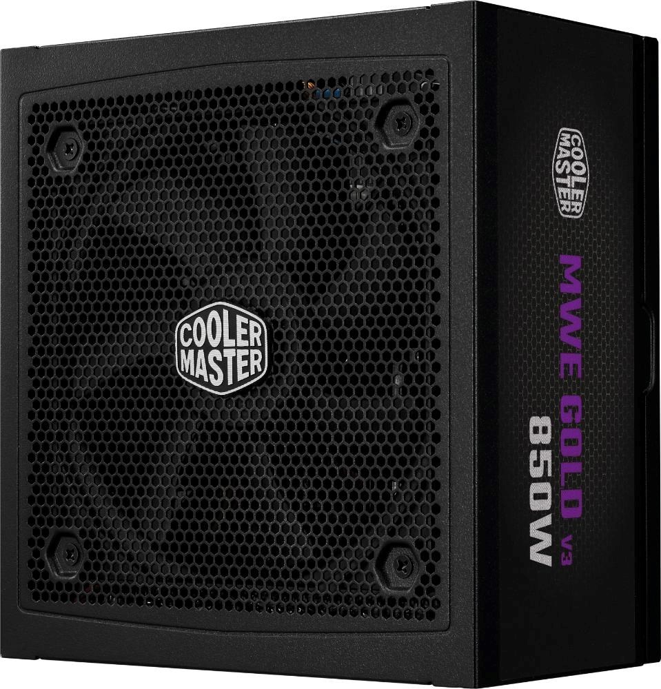 CoolerMaster Cooler Master zdroj 850W MWE Gold 3, 120mm, 80+ Gold, Plně modulární, ATX 3.1