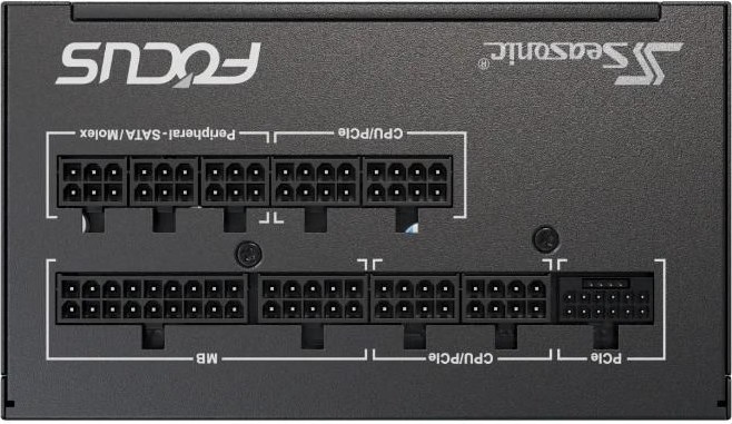 SEASONIC zdroj 750W Focus GX-750, 80+ GOLD, ATX 3.1, PCIe 5.1