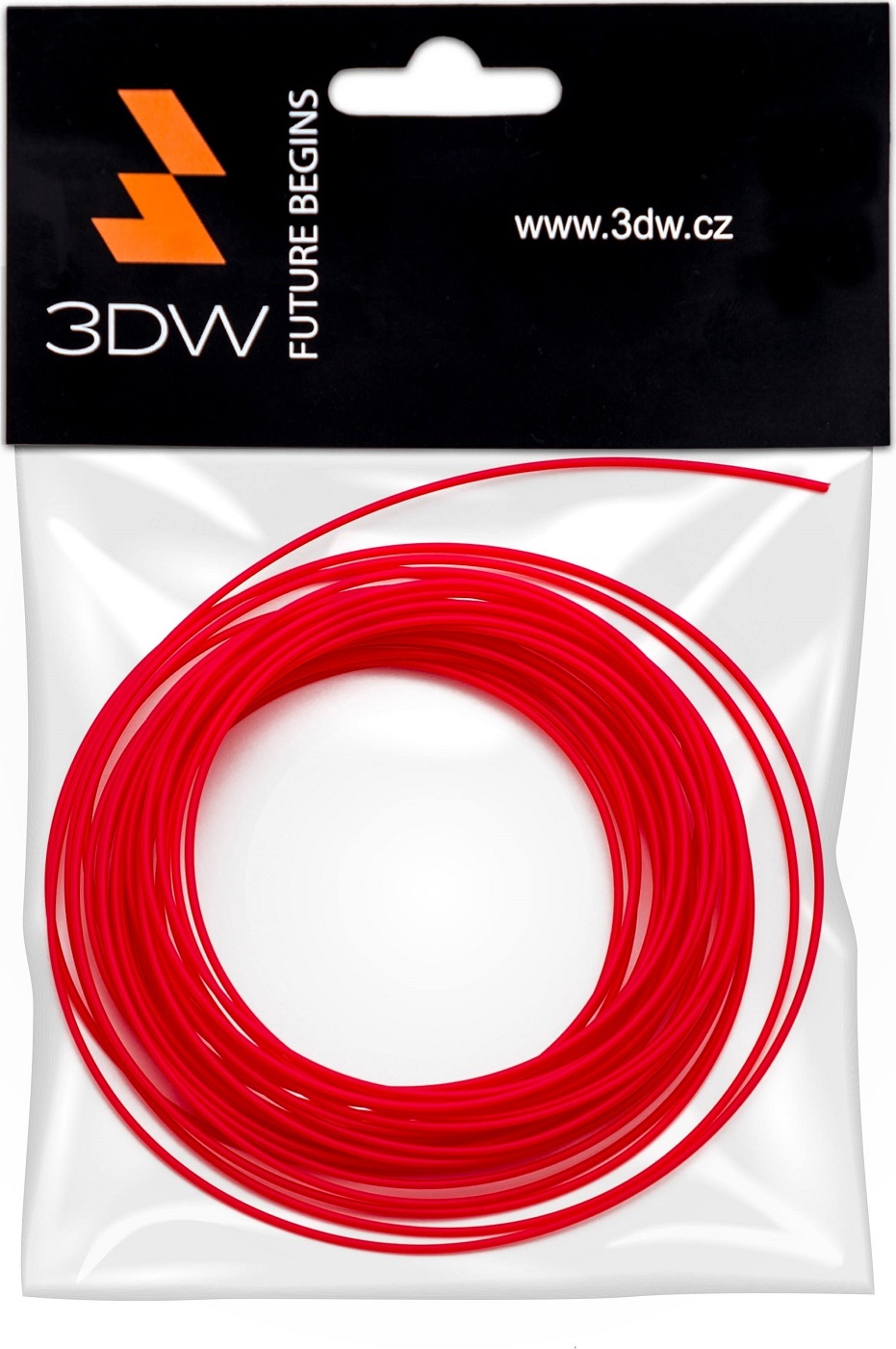 ARMOR 3DW - ABS filament 1,75mm červená, 10m, tisk 220-250°C