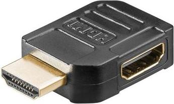 PremiumCord HDMI adapter19pin, F/M, 90° pravá