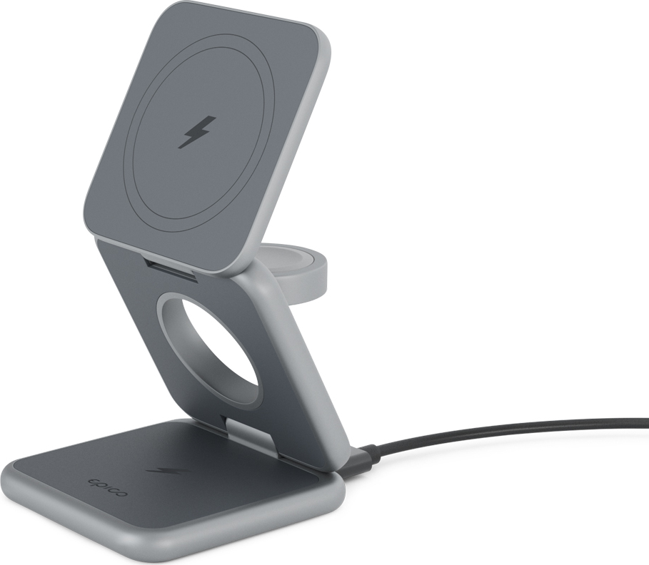 Epico Mag+ Foldable Wireless Charger - vesmírně šedá