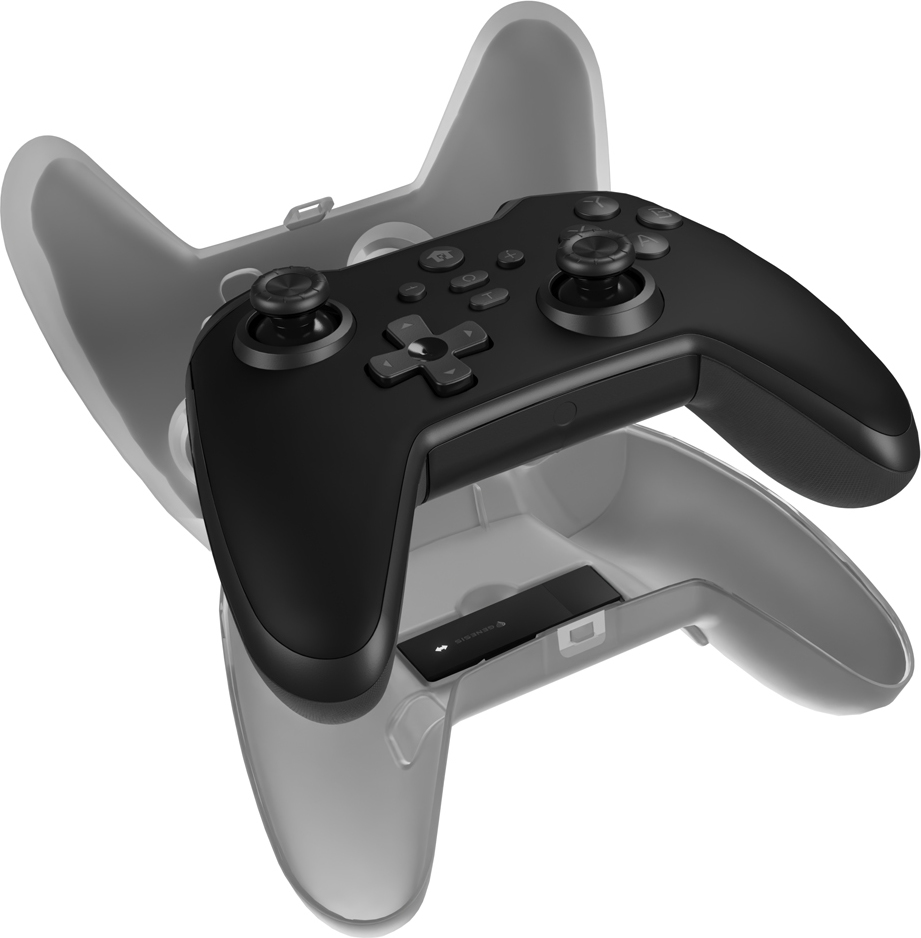 Drátový gamepad Genesis MANGAN 300, pro PC/Switch/Mobil, černý