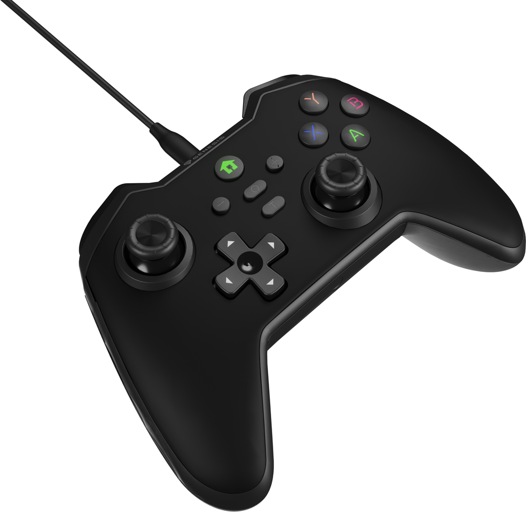 Drátový gamepad Genesis MANGAN 300, pro PC/Switch/Mobil, černý