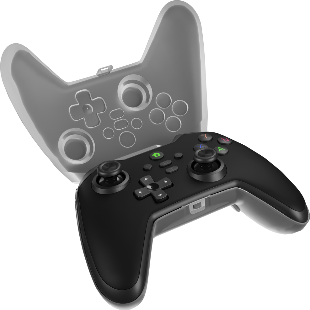 Drátový gamepad Genesis MANGAN 300, pro PC/Switch/Mobil, černý