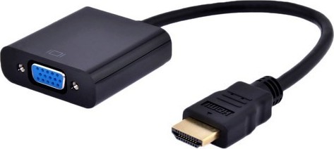 Gembird Adapter HDMI-A - VGA (M/F), černý