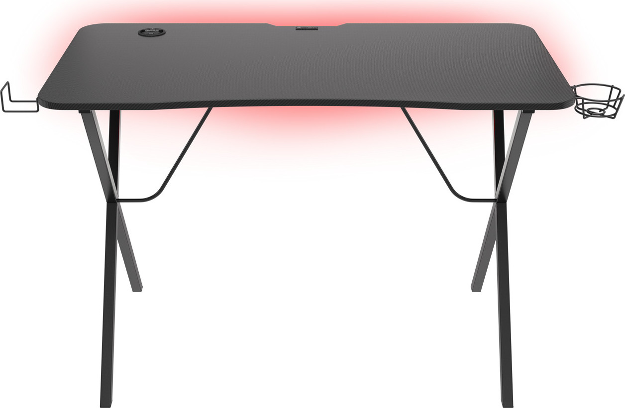 Genesis Holm 200 RGB - herní stůl s RGB podsvícením