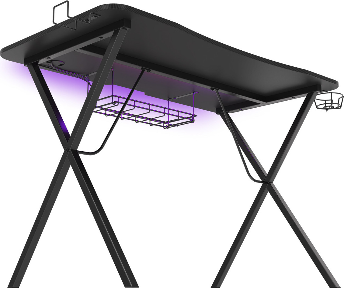Genesis Holm 200 RGB - herní stůl s RGB podsvícením