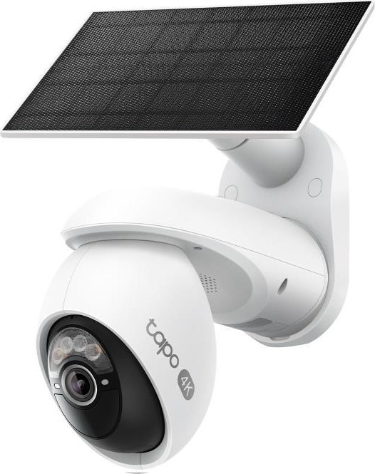 TP-Link Tapo C660 KIT venkovní kamera, solární panel (8MP, 4K, 2160p, IR 12m, WiFi, micro SD card, IP65)