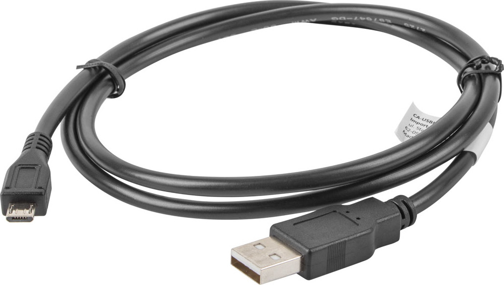 NATEC LANBERG Kabel USB 2.0 AM/Micro, 1m, černý