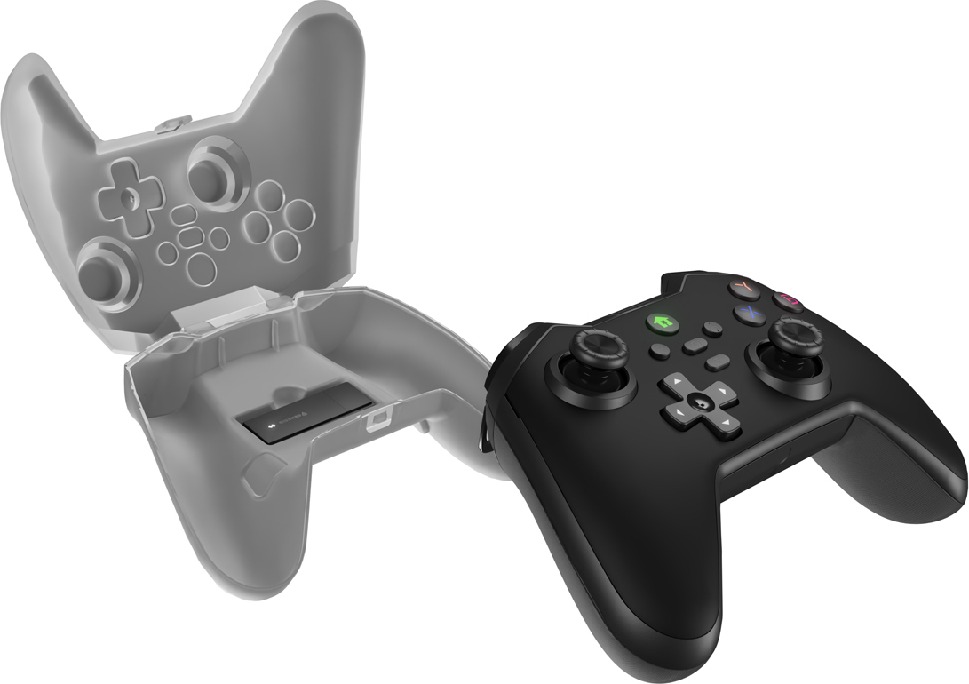 Bezdrátový gamepad Genesis MANGAN 400 pro PC/Switch/Mobil, černý
