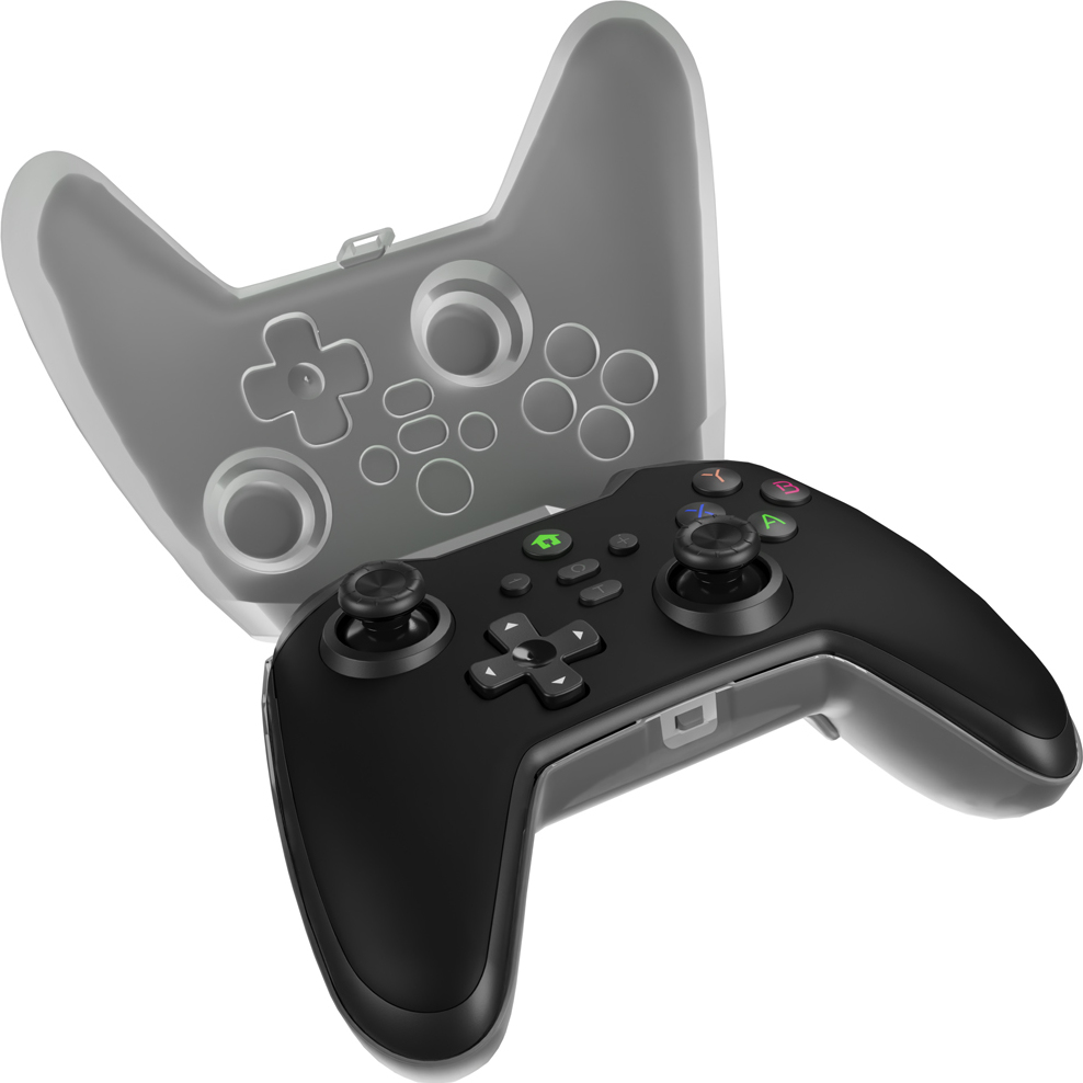 Bezdrátový gamepad Genesis MANGAN 400 pro PC/Switch/Mobil, černý
