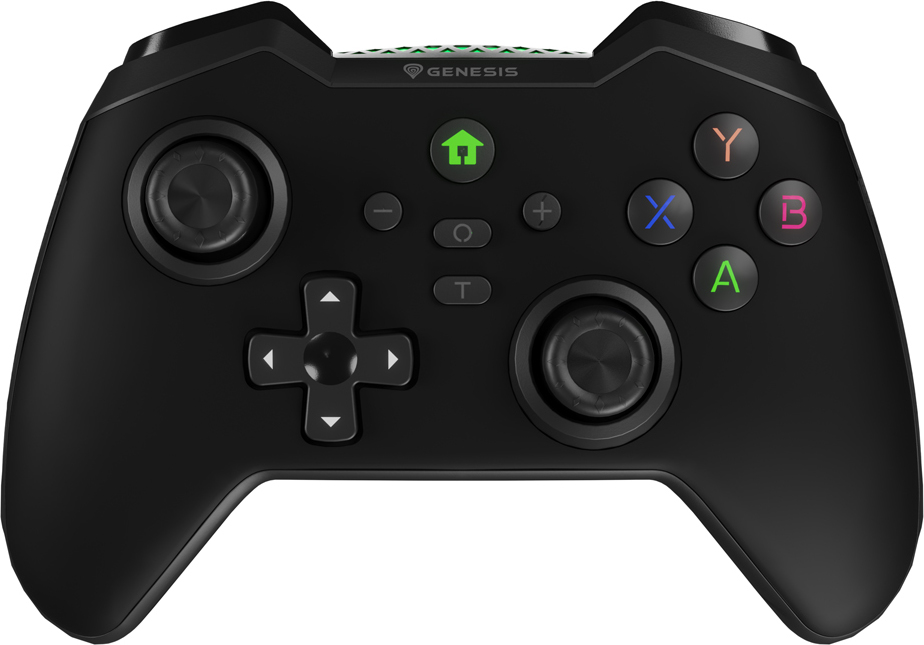 Bezdrátový gamepad Genesis MANGAN 400 pro PC/Switch/Mobil, černý
