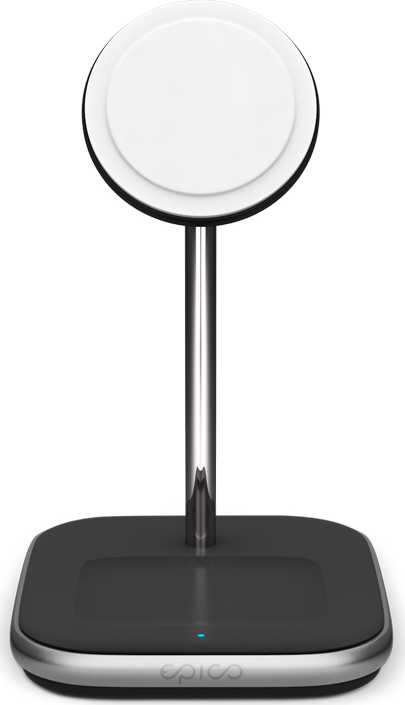 Epico 2in1 MagSafe Wireless Charger - černá