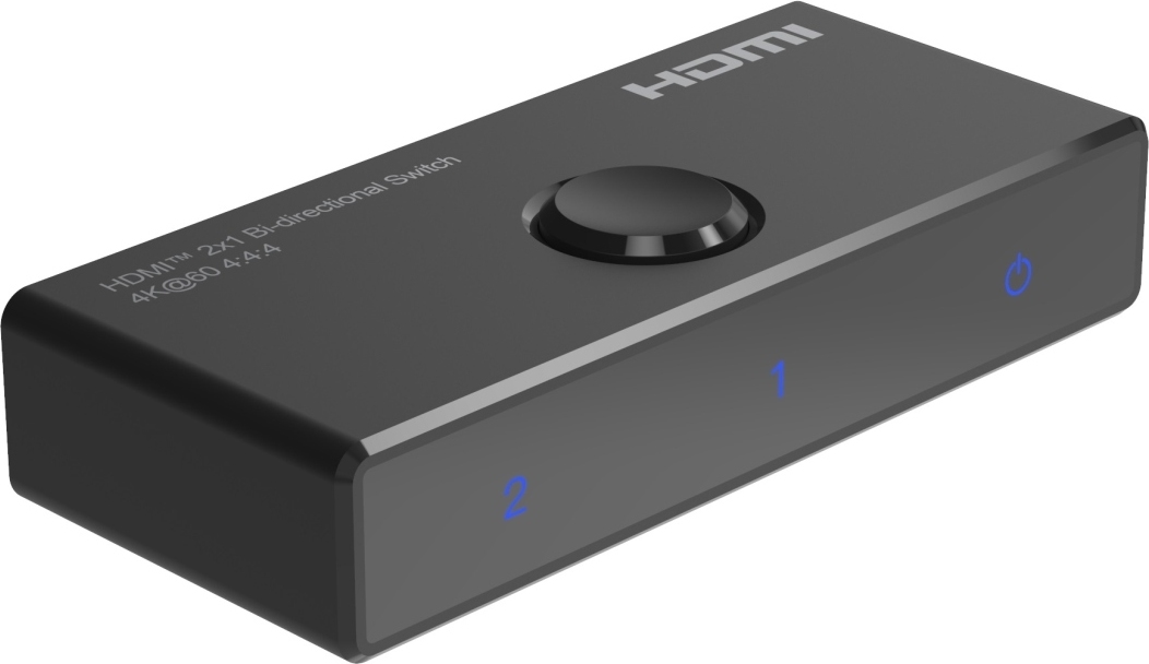 PremiumCord HDMI Switch 4K@60Hz YUV 4:4:4 , FULL HD 1080P, 3D obousměrný 2-1 nebo 1-2