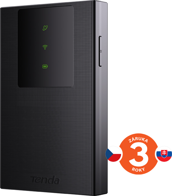 Tenda 4G180v4 4G LTE Mobile AX300 WiFi 6 battery modem router, WPA3, USB-C, 2100 mAh, 8.5 hod.