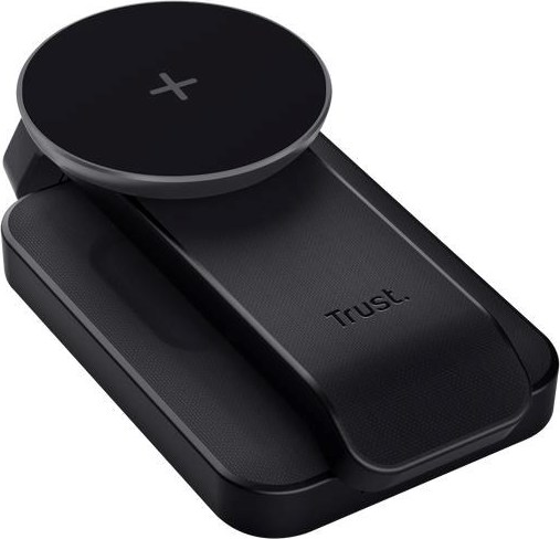 TRUST Bezdrátová nabíječka 3v1 Viro, pro IPhone, Apple Watch a Airpods, černá
