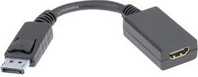 PremiumCord Adapter DisplayPort - HDMI M/F, 15cm