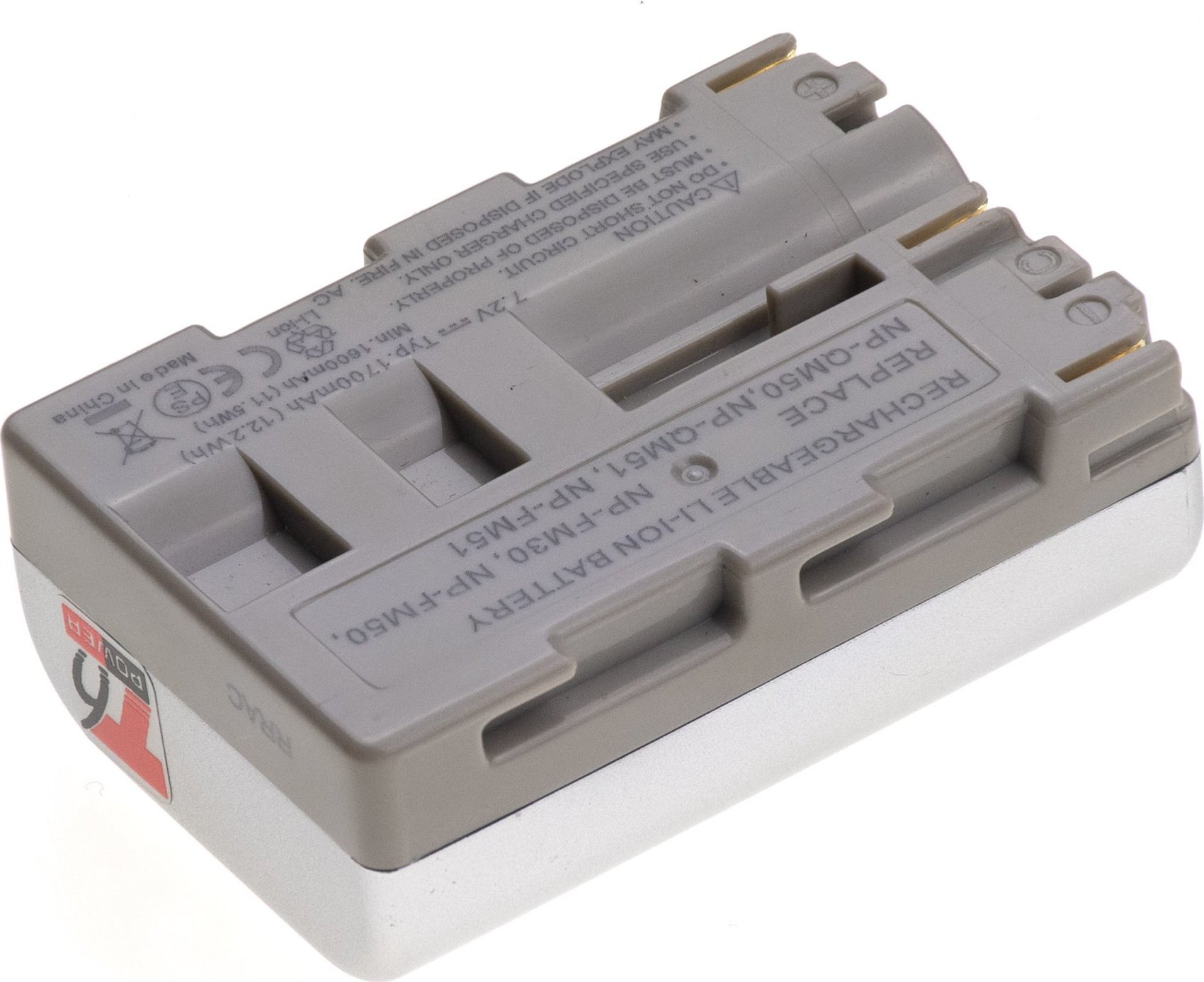 Baterie T6 power Sony NP-FM50, NP-FM51, NP-FM30, NP-QM50, NP-QM51, 1700mAh, 12,2Wh