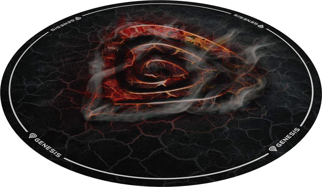 Genesis ochranná rohož TELLUR 400 ROUND LAVA 100CM