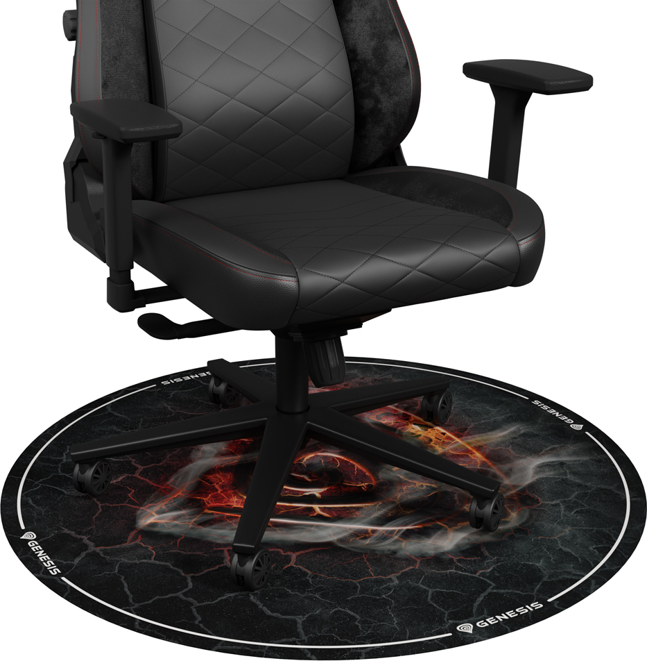 Genesis ochranná rohož TELLUR 400 ROUND LAVA 100CM