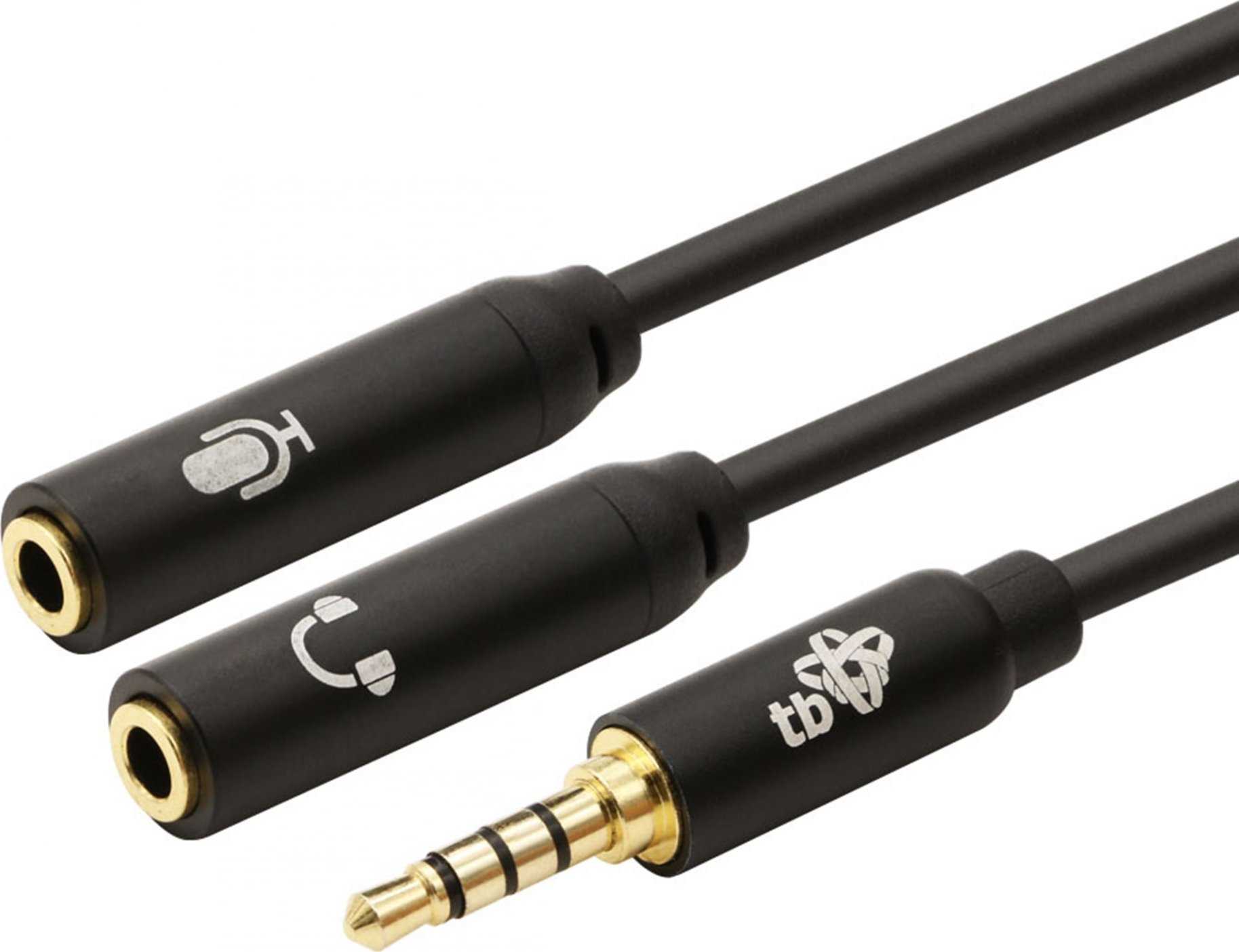 TB Touch Adapter 3,5mm Mini Jack - 2x3,5mm Mini Jack M/F
