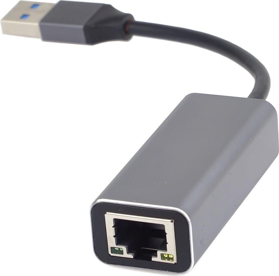 PremiumCord adaptér USB3.0 -> LAN RJ45 ETHERNET 10/100/1000 MBIT Aluminium