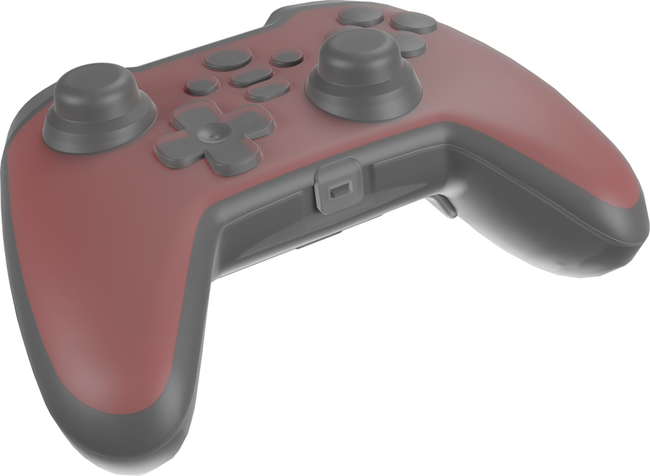 Bezdrátový gamepad Genesis MANGAN 400 pro PC/Switch/Mobil, červený