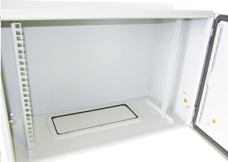 XtendLan 19" venkovní vodotěsný rozvaděč 7U 600x280, krytí IP55, nosnost 65kg, šedý