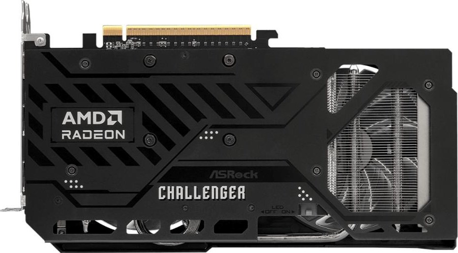 ASRock VGA AMD Radeon RX 9060 XT Challenger 16GB OC, RX 9060 XT, 16GB GDDR6, 2xDP, 1xHDMI