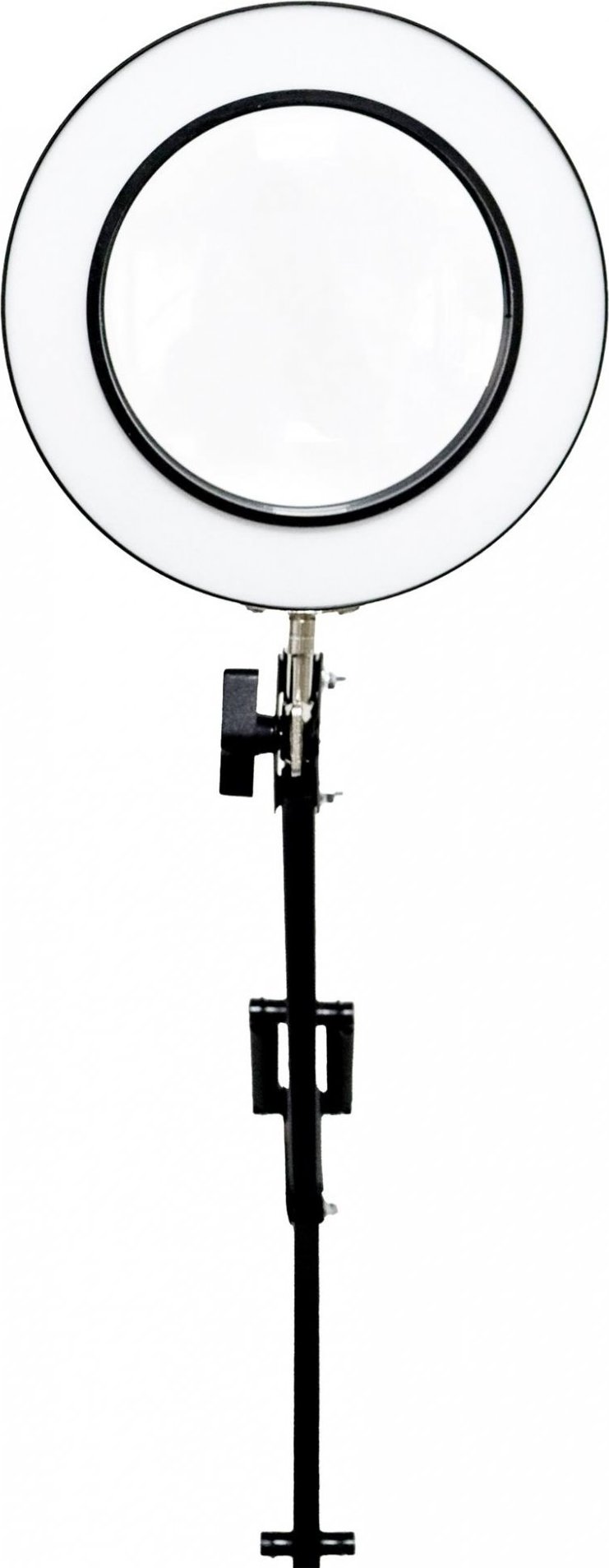 Fellowes Platinet PDLD11 stolní LED lampa Magnify 10W stmívatelná s lupou, černá