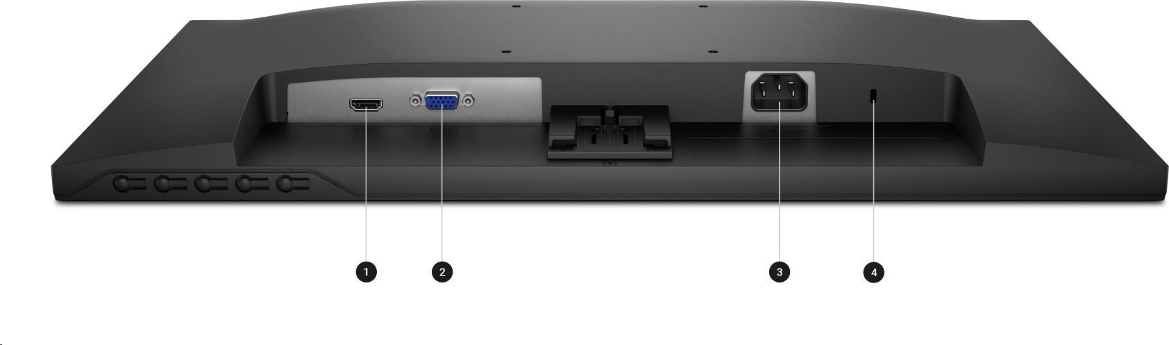 DELL LCD SE2225HM - 22"/VA/LED/1920x1080/16:9/100Hz/5ms/3000:1/HDMI/VGA/VESA/3YNBD (210-BQZS)