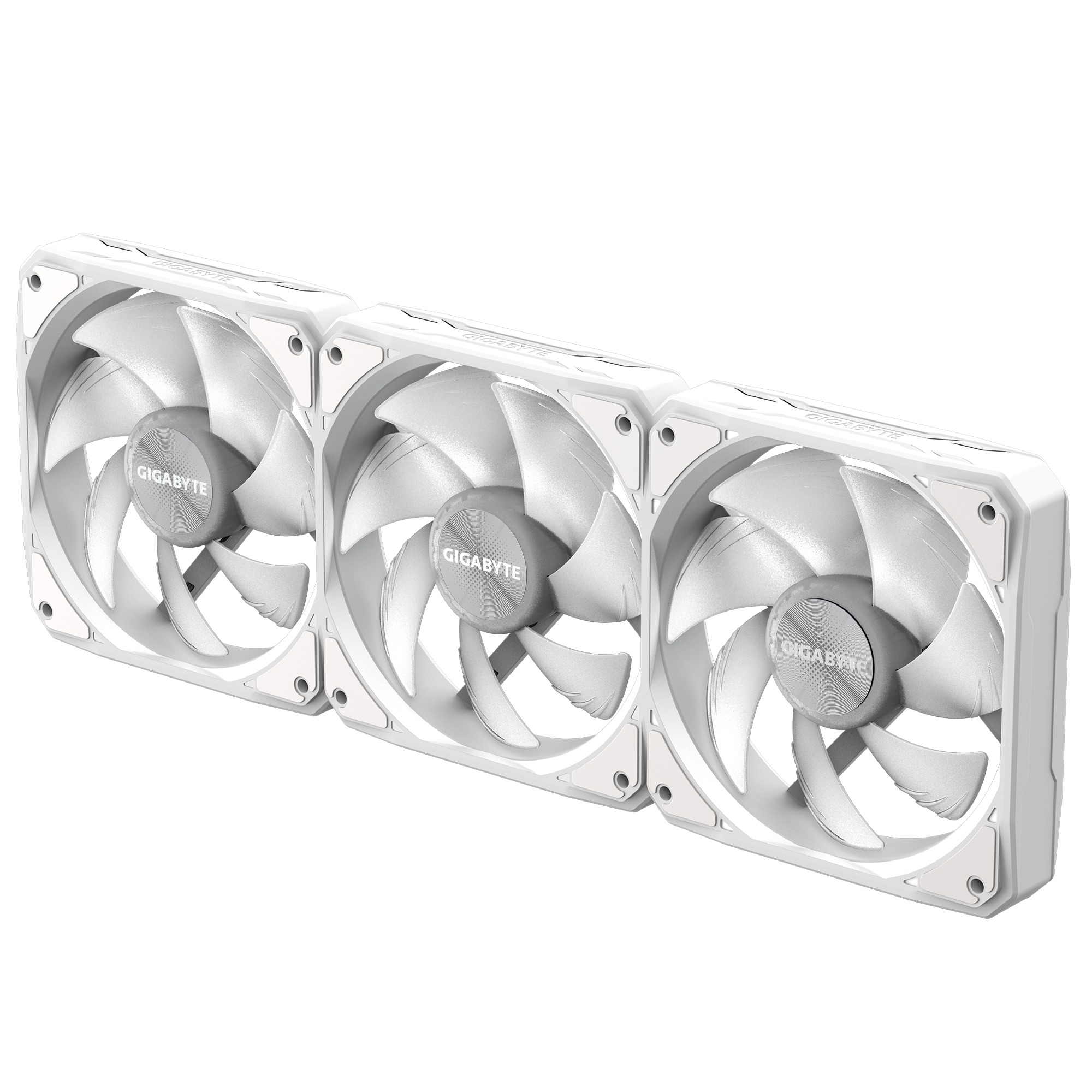 GIGABYTE ventilátor EZ CHAIN FAN 3-PACK, 3x120mm, bílá