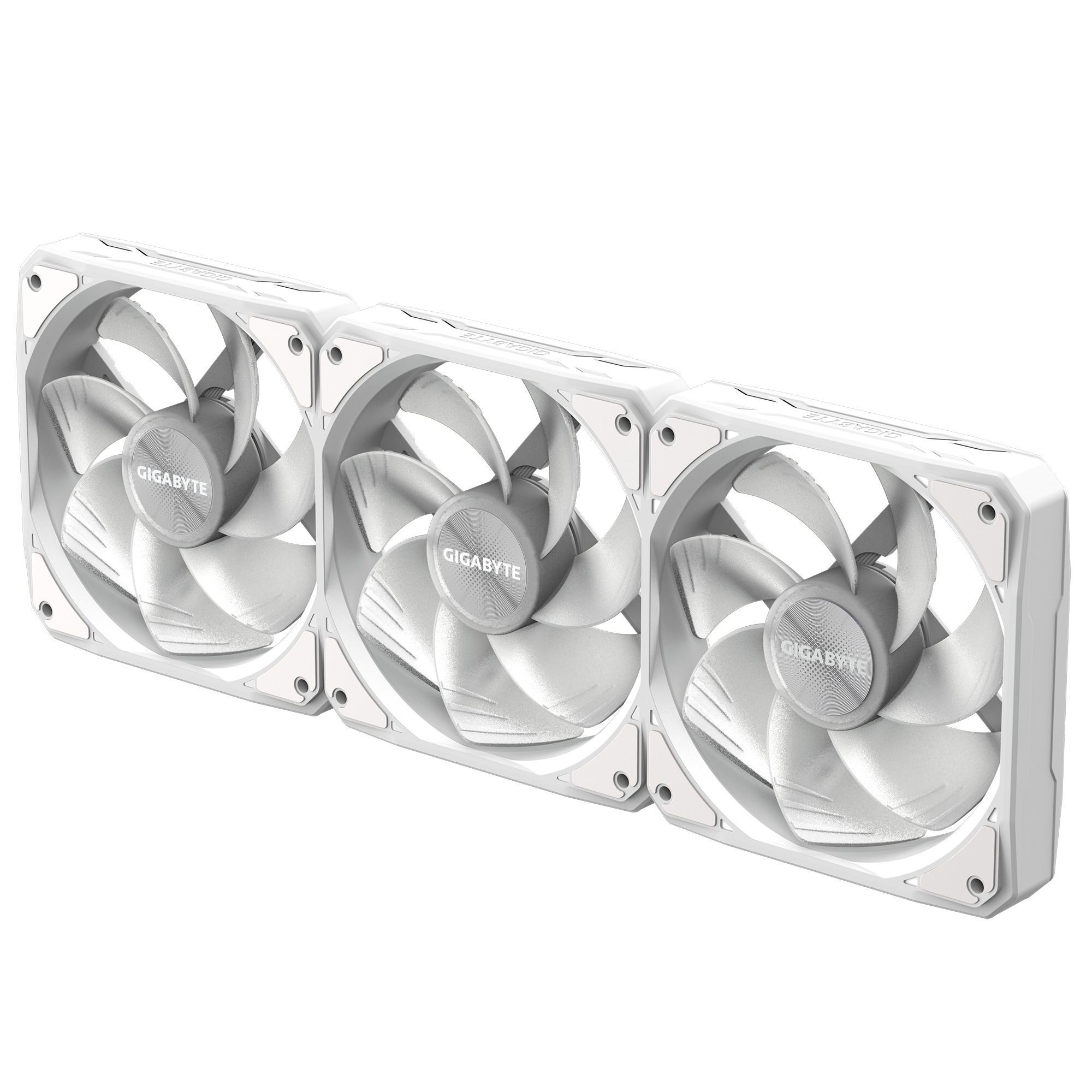 GIGABYTE ventilátor EZ CHAIN RVS FAN 3-PACK, 3x120mm, bílá