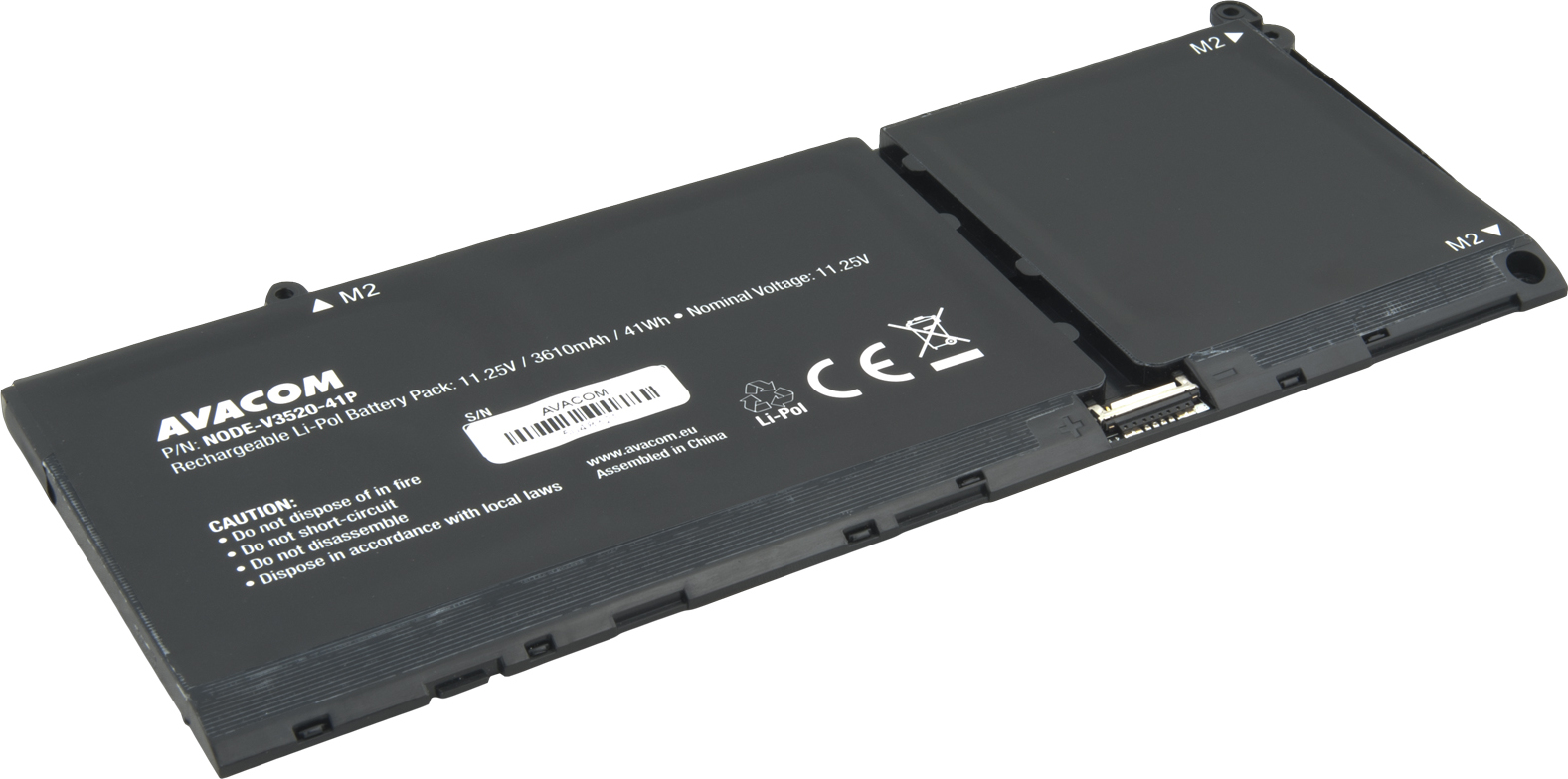 Baterie AVACOM pro Dell Vostro 3520, 3530 Li-Pol 11,25V 3610mAh 41Wh