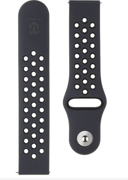 Tactical 856 Double Silikonový Řemínek 20mm Black
