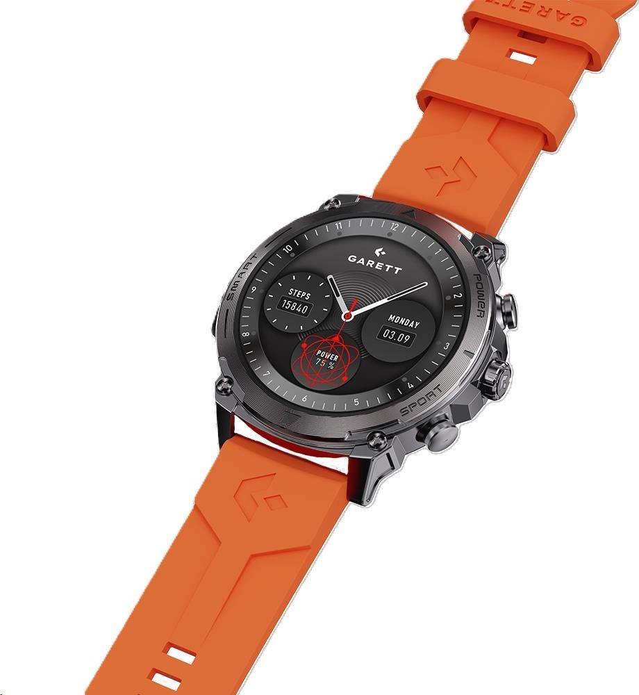 Garett Smartwatch Atom Black Steel