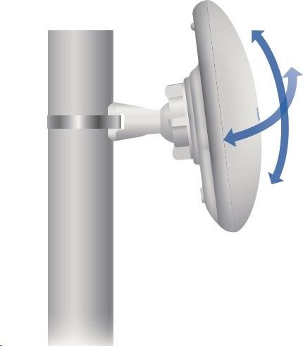 Ubiquiti UBNT airMAX NanoBeam AC 2x19dBi Gen2 [AP/Klient, 5GHz, 2x19dBi, 10/100/1000 Ethernet, airMAX ac]