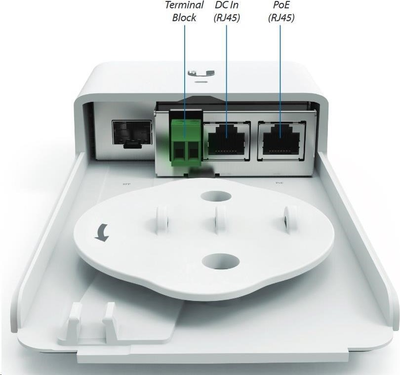 Ubiquiti UBNT FiberPoE G2, vonkajší optický konvertor s PoE