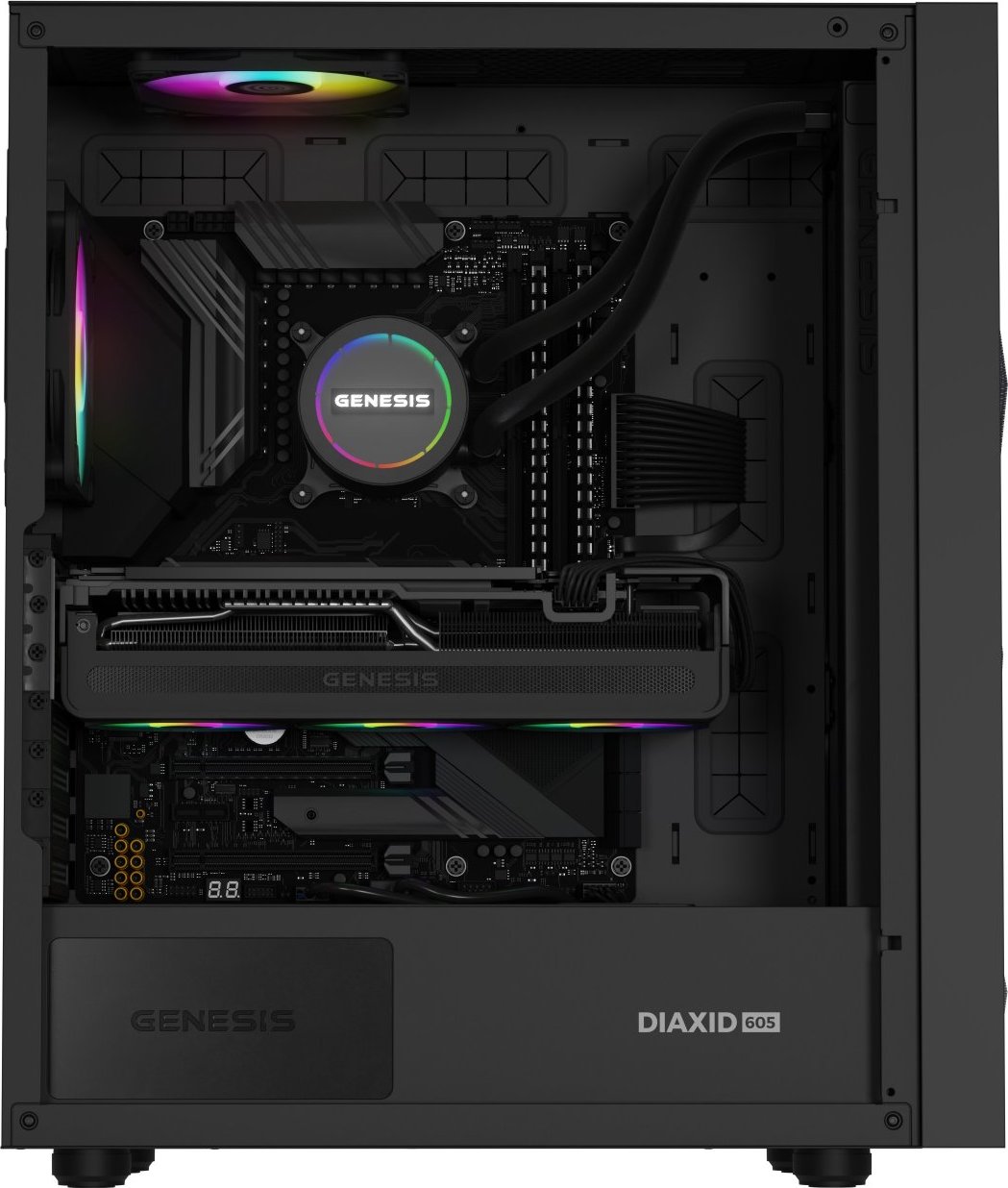 Vodní chlazení Genesis HYDRIA 360, ARGB, černé