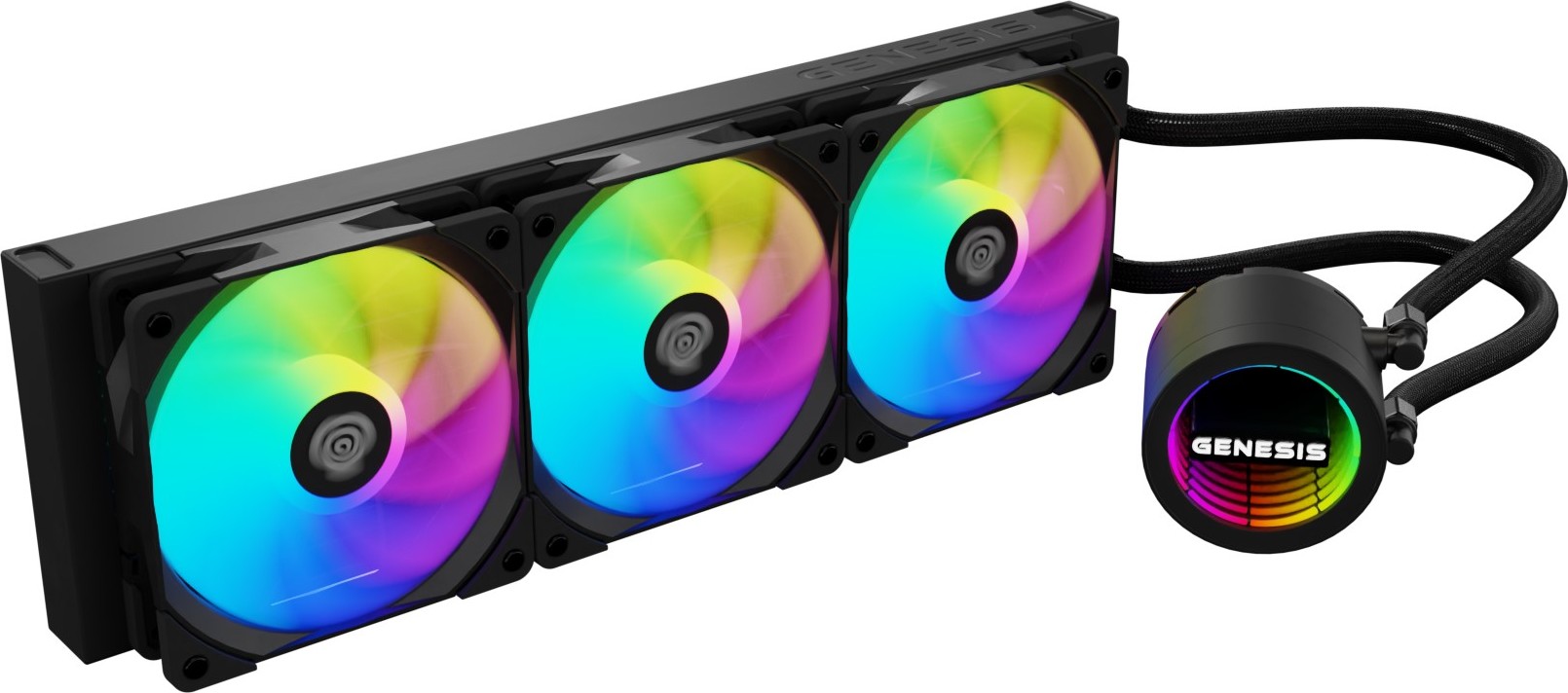 Vodní chlazení Genesis HYDRIA 360, ARGB, černé