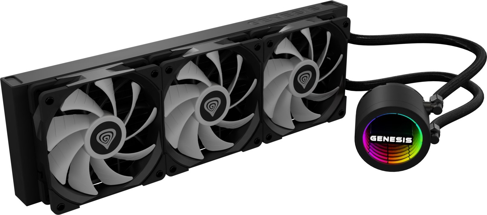 Vodní chlazení Genesis HYDRIA 360, ARGB, černé