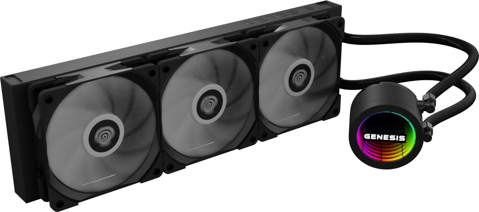 Vodní chlazení Genesis HYDRIA 360, ARGB, černé